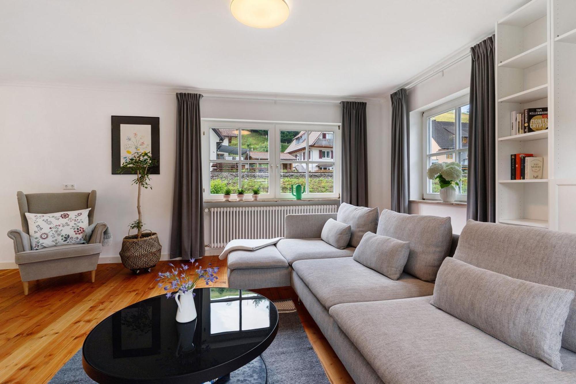 Moderner Schwarzwaldtraum Apartman Oberharmersbach Kültér fotó